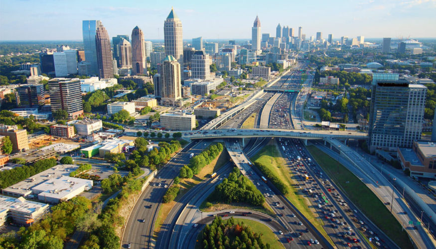 Last mile enterprise delivery in Atlanta