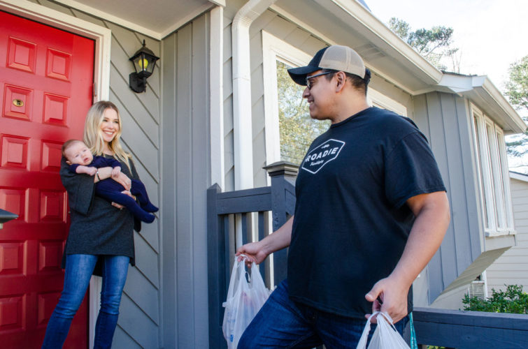 walmart roadie same day grocery delivery service